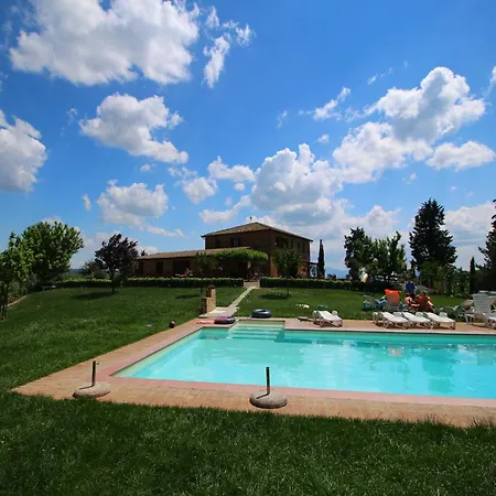 360 Degree View Over The Tuscan Hills Buonconvento