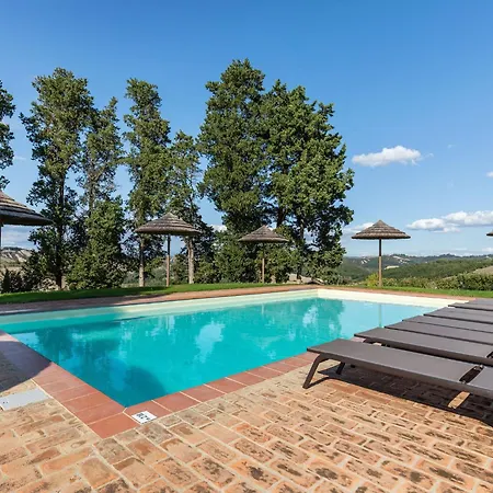 360 Degree View Over The Tuscan Hills
