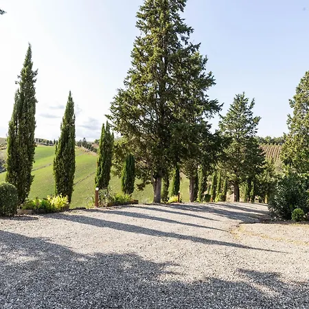 360 Degree View Over The Tuscan Hills Buonconvento