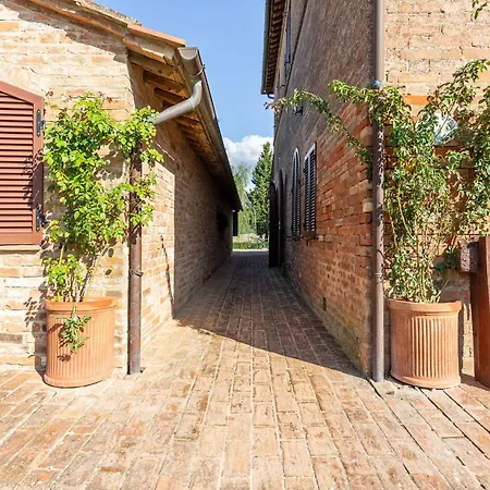 360 Degree View Over The Tuscan Hills Buonconvento